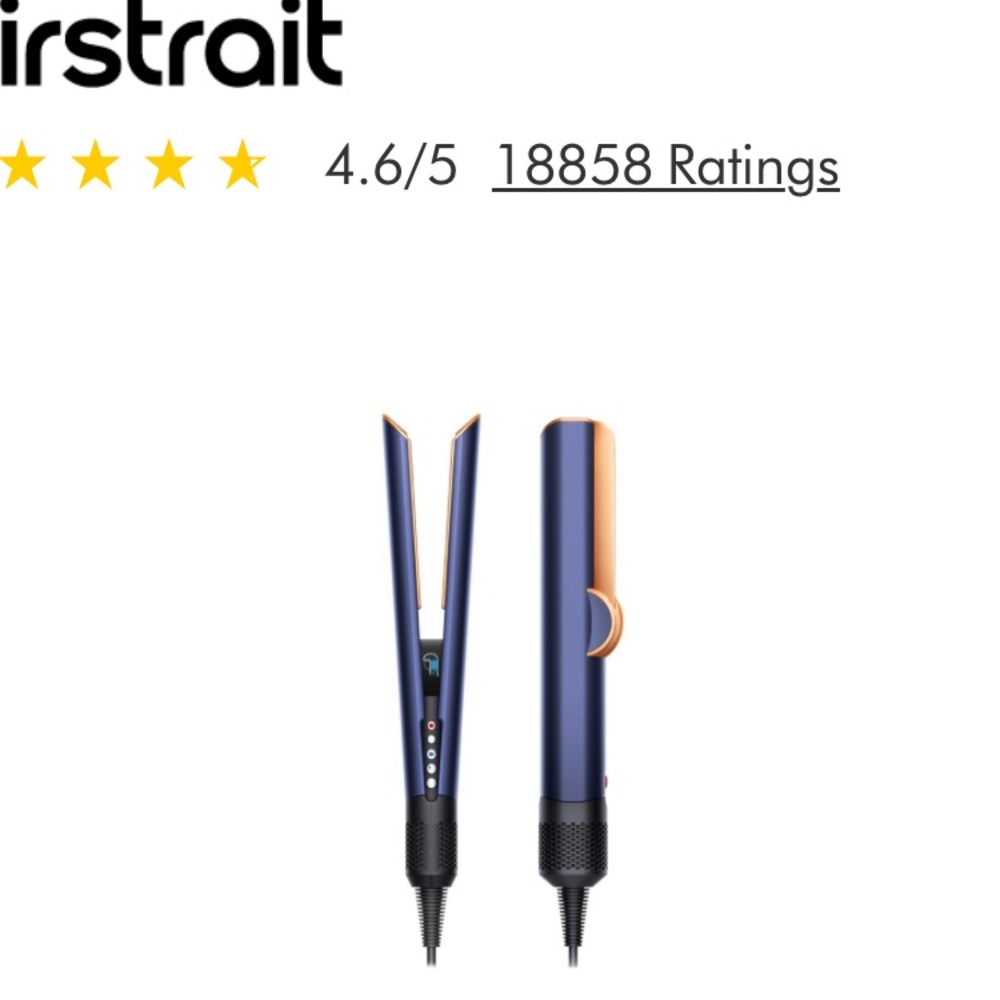 Dyson air straightener